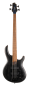 Preview: CORT Bass Guitar, B4 Element Fretless, Open Pore Trans Black