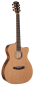 Preview: CORT Steel String Guitar, FLOW OC, Natural Satin, Preamp, Softcase