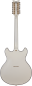 Preview: SCHECTER Electric Guitar, Signature Wayne Hussey Corsair-12, Ivory