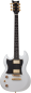 Preview: SCHECTER Electric Guitar, Sign. Zacky Vengeance ZV H6LLYW66D, White, Lefthand