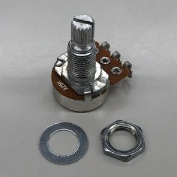 IBANEZ Potentiometer A25K, D16, knurl shaft, long thread3V253SAS01-KL