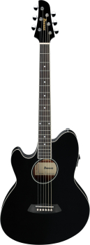 IBANEZ Talman Series Double Cutaway Acoustic Guitar w/Preamp 6 String Lefty - black TCY10LE-BK