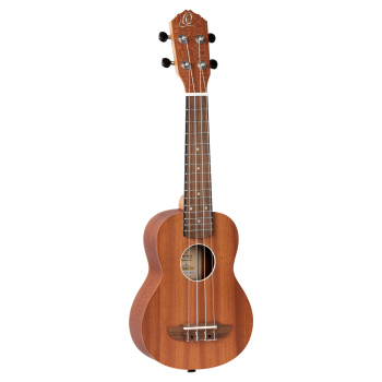 ORTEGA Timber Series Soprano Ukulele 4 String - Sapele Natural + Bag RFU10S