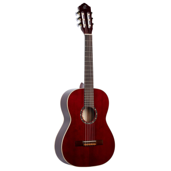 ORTEGA Classical Guitar Family Series 7/8 - Wine red + Bag R121-7/8WR
