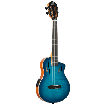 ORTEGA TourPlayer Series Tenor Ukulele 4-String + Gig Bag RTPX-U-FMA