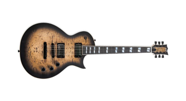 ESP USA ECLIPSE QM SD BH SEE THRU BLACK SUNBURST