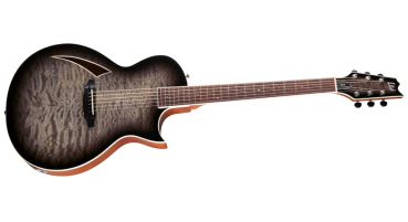 LTD TL-6 QM CHARCOAL BURST