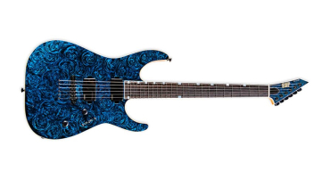ESP USA M-II NTB NT SC TEAL MARBLE FISHMAN
