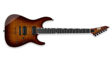 ESP USA M-II NTB NT FM BH TIGER EYE SUNBURST SD