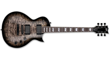 LTD EC-400 QM SEE THRU BLACK SUNBURST