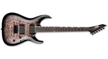 LTD MH-400HT QM SEE THRU BLACK SUNBURST