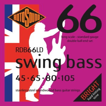 E-Bass Saiten Swing Bass 66 Double Ball End