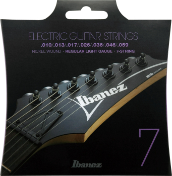 IBANEZ String Set for 7 String E-Guitar - Regular Light IEGS71