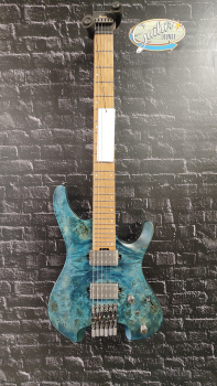 IBANEZ Quest Electric Guitar 6-String - Cosmic Blue Low Gloss Gig Bag Q52PB-COL