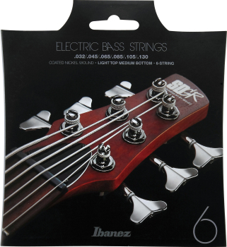 IBANEZ String Set for 6 String Bass - Light Top Medium Bottom IEBS6C