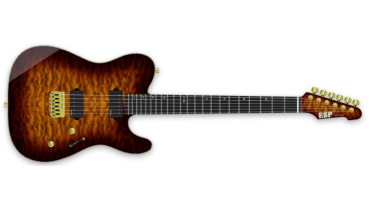 ESP USA TE-II HT QM E GH TESB EMG TIGER EYE SUBURST