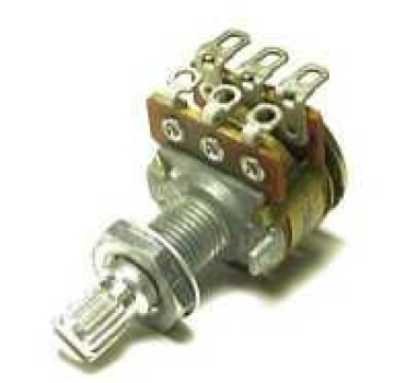 IBANEZ poti 20 kOhm - balancer with center detent and splined shaft 3VR1VM302