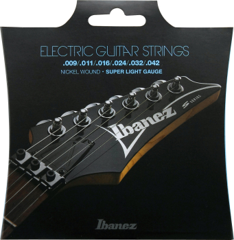 IBANEZ String Set for 6 String E-Guitar - Super Light IEGS6