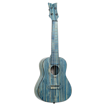 ORTEGA Bamboo Series Concert Ukulele 4 String - Solid Bamboo Stonewashed + Bag RUSWB-CC