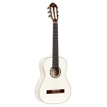 ORTEGA Family Series 1/2 Classical Guitar 6 String - White + Gigbag R121-1/2WH