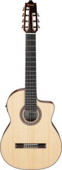 IBANEZ GA Classical Guitar 7-String - Natural High Gloss GA3007CE-NT