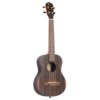 ORTEGA Timber Series Tenor Ukulele 4 String - Ebony Natural + Bag RUEB-TE