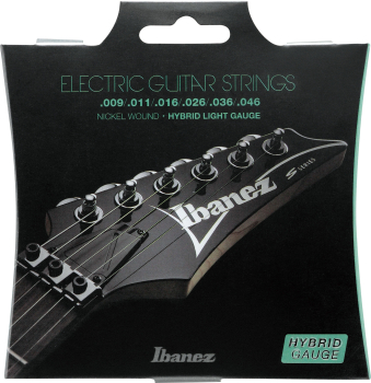 IBANEZ String Set for 6 String E-Guitar - Hybrid Light IEGS6HG