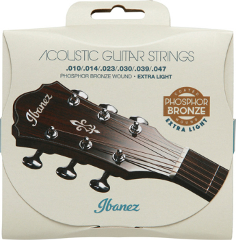 IBANEZ String Set for 6 String Acoustic Guitar - Extra Light IACSP61C