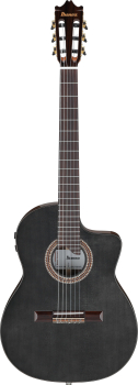 IBANEZ GA Konzertgitarre 6-String - Transparent Black High Gloss GA360TCE-TBK