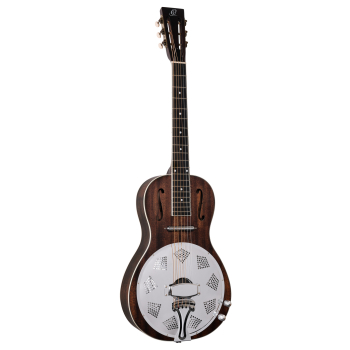ORTEGA Americana Series Resonator Guitar 6 String - Whiskey Burst Matte / Chrome HW RRG30E-WB
