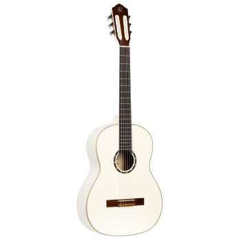 ORTEGA Family Series 4/4 Classical Slim Neck Guitar 6 String - White + Gigbag R121SNWH
