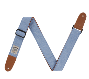 IBANEZ Designer Collection Guitar Strap - Light Blue Denim DCS50D-LBL