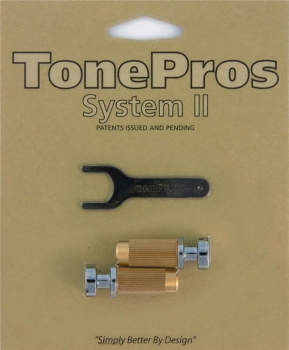 SM1 locking studs, metric/for import guitars, chrome