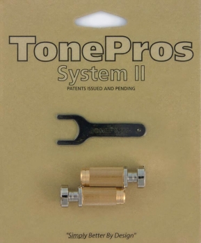 SS1 locking studs, for USA guitars, nickel