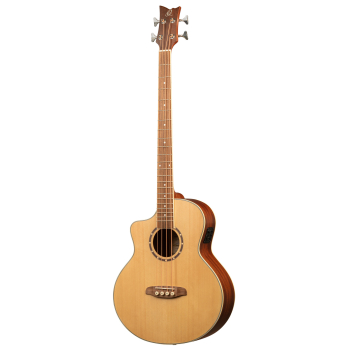 ORTEGA Deep Series Acoustic Bass 4-String Lefty - Medium Scale D7CE-4-L