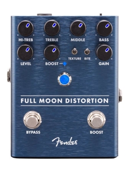 Full Moon Distortion, effects pedal for guitar or bass