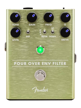 Pour Over Envelope Filter, effects pedal for guitar or bass