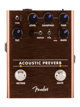 Acoustic Preverb, effects pedal for acoustic guitar