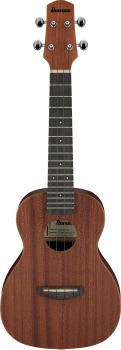 IBANEZ Soprano Ukulele 4-String - Open Pore Natural + Gig Bag UKS100-OPN