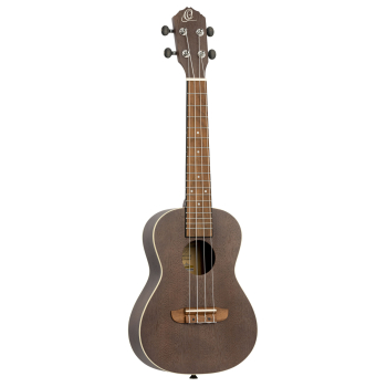 ORTEGA Earth Series Concert Ukulele 4 String - Okoume Coal BlackRUCOAL