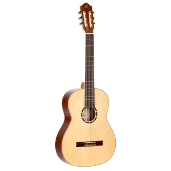 ORTEGA Family Series 4/4 Classical Guitar 6 String - Mahogany Gloss Natural + Gigbag R121G