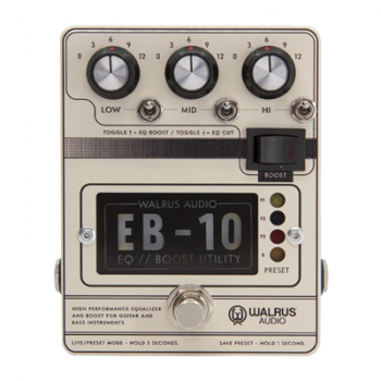 Walrus Audio EB-10 (Cream or Black)