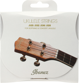 IBANEZ String Set for 4 String Soprano/Concert Ukulele IUKS4