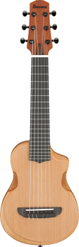 IBANEZ AU Piccolo Guitar 6-String - Open Pore Natural + Gig Bag AUP10N-OPN