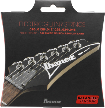 IBANEZ String Set for 6 String E-Guitar - Balanced Regular Light IEGS61BT