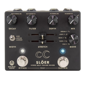 Walrus Audio Slöer (Black or Blue)