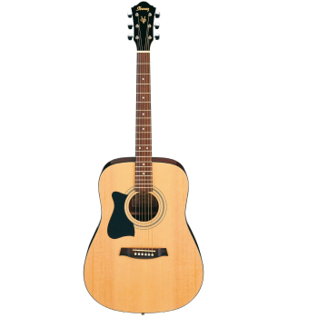 IBANEZ Jampack Acoustic Guitar Set 6-String Lefty - Natural + Gig Bag, Strap, Tuner & Picks V50NLJP-NT