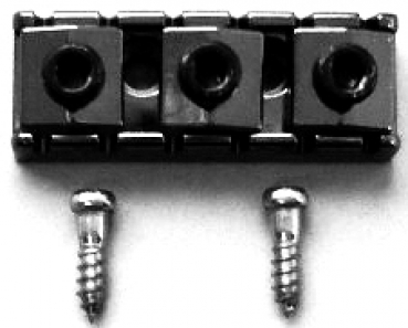 IBANEZ locking nut 43mm barless type - cosmo black for lefty guitars RG1550MZL/RG1570ZL/S420L 2LN3YAA006