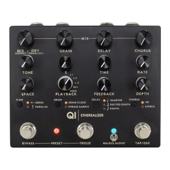 Walrus Audio Qi Etherealizer (Black or Terracotta)