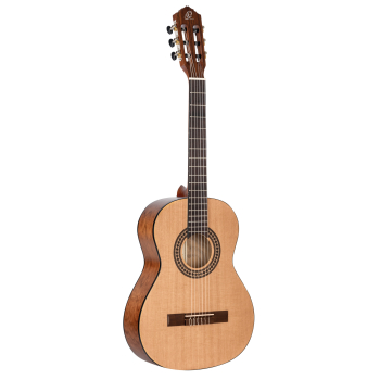 ORTEGA Student Series 3/4 Classical Guitar 6-String - Natural RSTC5M-3/4